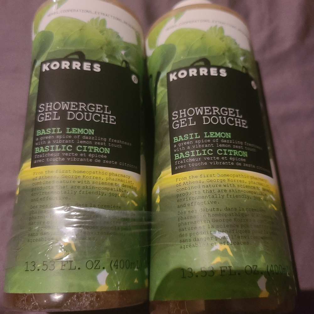 Korres Basil Lemon Shower Gel